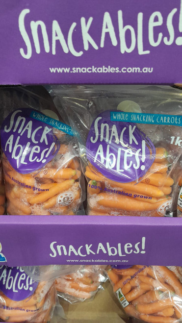 Snackables Snacking Carrots 1KG Product of Australia | Fairdinks