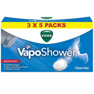 Vicks Vaposhower 3x5 Packs | Fairdinks