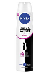 Nivea Women Deodorant 72 HR Black & White 6 x 250ML | Fairdinks