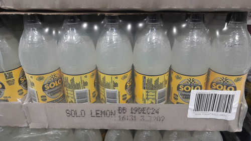 Solo Lemon 24 x 600ML | Fairdinks