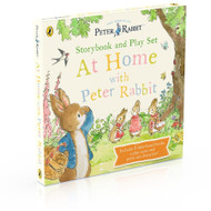 At Home with Peter Rabbit Storybook and Play Set by Beatrix Potter | Fairdinks