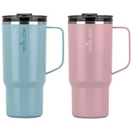 Reduce Hoti Travel Mugs 2 Pack x 710ML - Green & Pink | Fairdinks