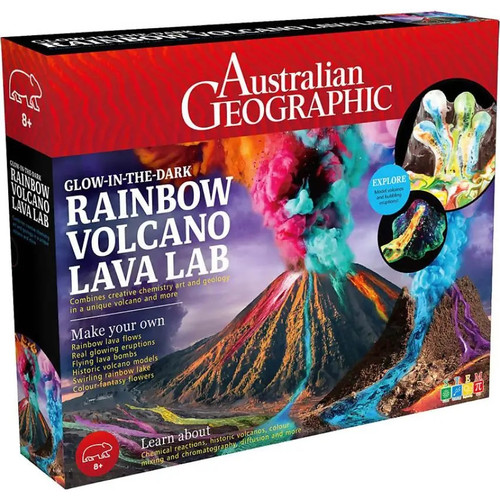 Australian Geographic Rainbow Volcano Lava Lab | Fairdinks