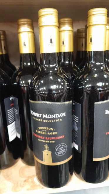 Robert Mondavi Bourbon Barrel Cabernet 750ML Private Selection | Fairdinks