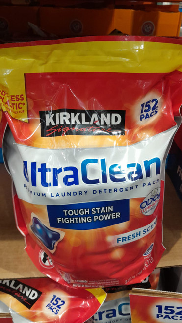 Kirkland Signature Laundry Detergent Pacs 152CT | Fairdinks