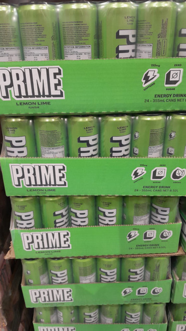 Prime Energy Lemon Lime 24x355ML | Fairdinks