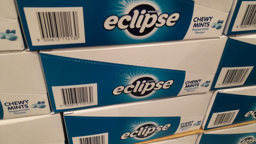 Wrigley's Eclipse Peppermint Chewy Mints 6x93G | Fairdinks