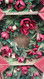 Pre Lit Magnolia Wreath With Berries 30"/76CM | Fairdinks