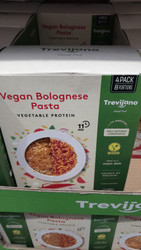 Trevijano Vegan Bolognese Pasta With Veg Protein 4 x 200G | Fairdinks