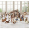 Kirkland Signature Hand-Painted Nativity Set 14 Piece | Fairdinks