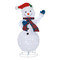 Snowman Family With LED Lights 4 Piece Set | Fairdinks