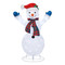 Snowman Family With LED Lights 4 Piece Set | Fairdinks