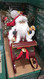 Santa's Sleigh With LED Lights 24 inches | Fairdinks