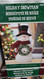 Holiday Snowman 14.2" / 36cm - Wreath | Fairdinks