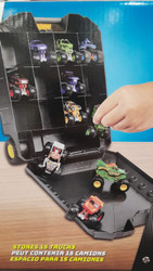 Monster Jam Trucks Stunt Travel Case 1:64 10 Piece | Fairdinks