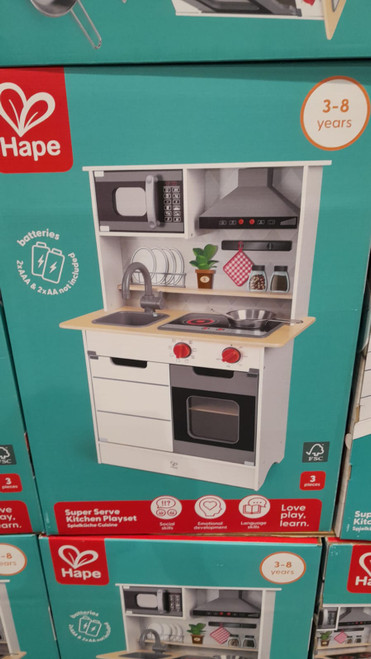 Hape Super Serve Kitchen Playset | Fairdinks