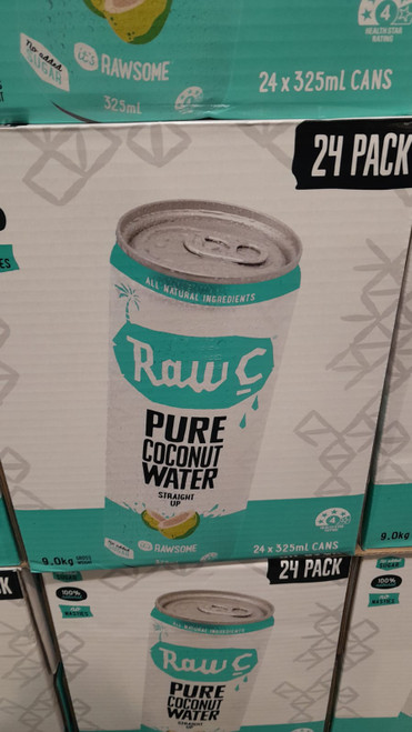 Raw C Coconut Water 24x325ML | Fairdinks