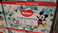 Huggies Baby Wipes Fragrance Free 12x80 Sheets | Fairdinks