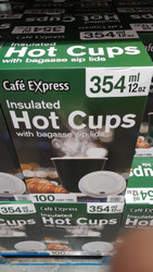 Cafe Express Double Wall Hot Cup & Lid 12oz (3554ML)/1 | Fairdinks