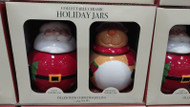 Christmas Ceramics Jars Filled With Jellies | Fairdinks