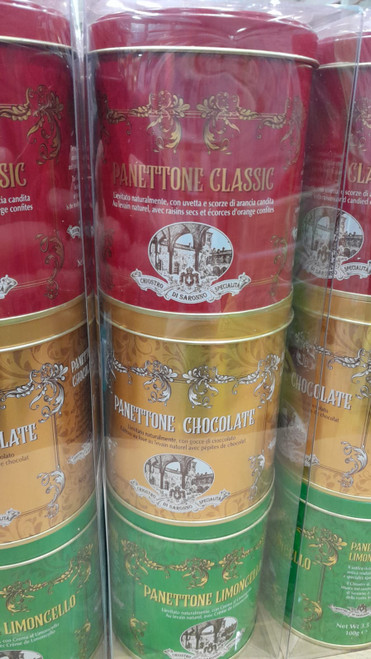 Chiostro di Saronno Panettone Tins 3 x 100G | Fairdinks