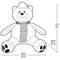 8' Plush Inflatable Teddy Bear With Lights | Fairdinks