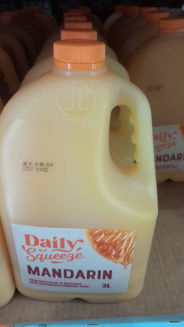 Daily Squeeze Mandarin Juice 3L | Fairdinks