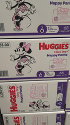 Huggies Nappy Pants + Size 6 Girl 68 Count | Fairdinks