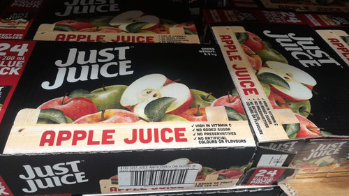 Just Juice Apple Juice 24 x 200ML | Fairdinks