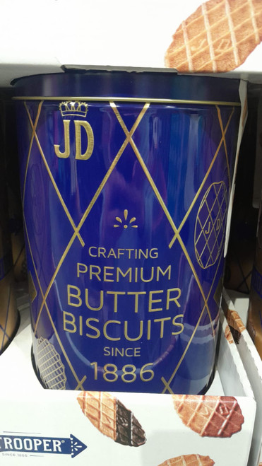 Jules Destrooper Belgian Butter Crisps 550G - Blue | Fairdinks