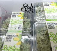 Salad Servers Green Pesto Pasta Salad 800G | Fairdinks