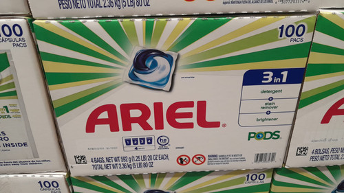 Ariel 3-in-1 Laundry Pods 100 Count | Fairdinks