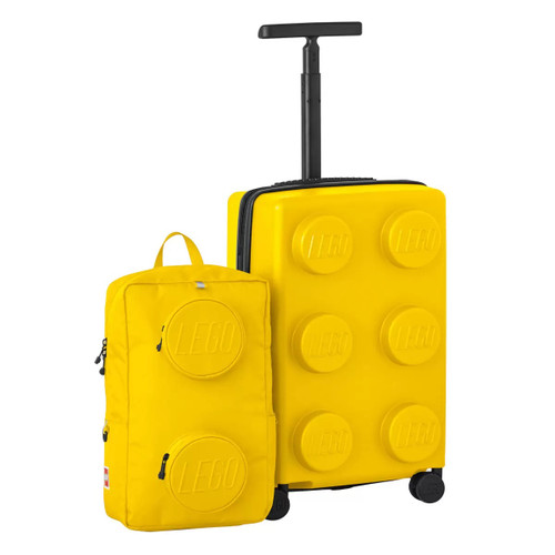 Lego Luggage Hardside Carry on and Backpack Set - Yellow | Fairdinks