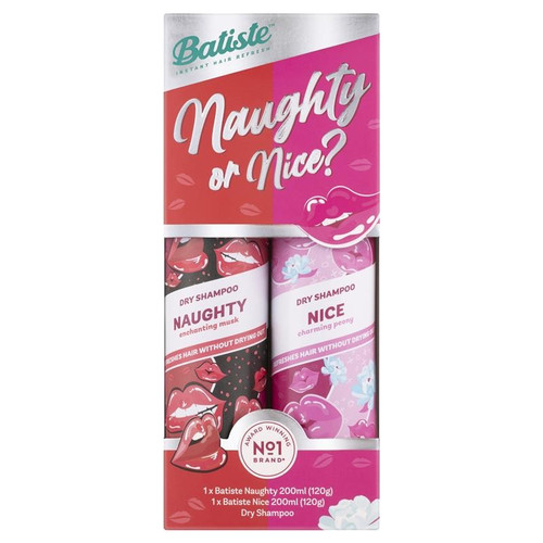 Batiste Dry Shampoo Naughty Or Nice 2x200ML | Fairdinks