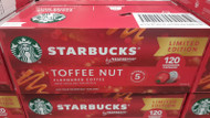 Starbucks By Nespresso Coffee Capsules Toffee Nut 120PK | Fairdinks