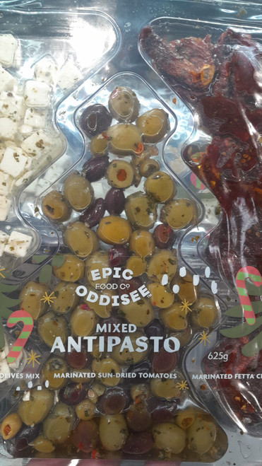 Epic Oddisee Food Co Mixed Antipasto 625G | Fairdinks