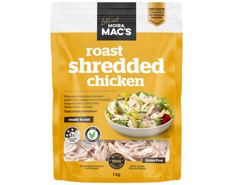 Moira Mac's Shredded Roasted Chicken 1KG | Fairdinks