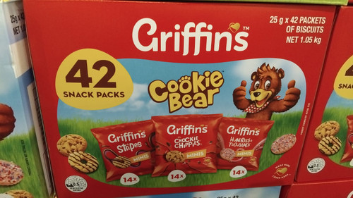 Cookie Bear Snack Packs 25G x 42 | Fairdinks