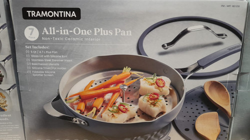 Tramontina All in One Plus Pan 7 Piece Set | Fairdinks