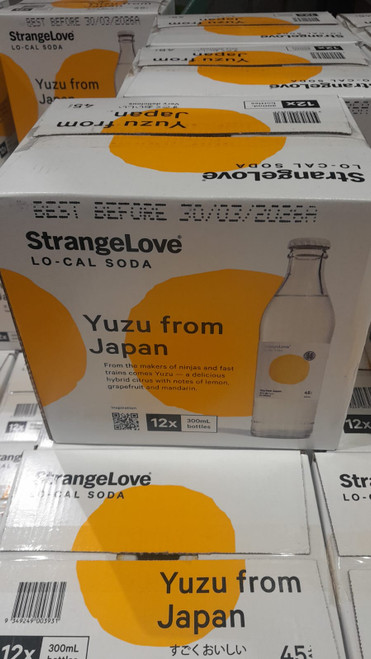 Strangelove Yuzu Lo-Cal Soda 12 x 300ML | Fairdinks