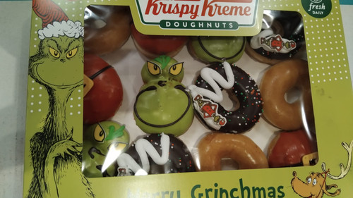 Krispy Kreme Merry Grinchmas 12PK | Fairdinks