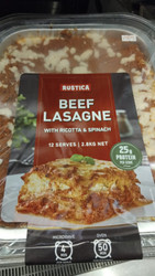 Rustica Beef Lasagne W/ Ricotta 2.8KG | Fairdinks