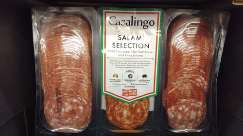 Casalingo Salami Selection 3 x 200G | Fairdinks