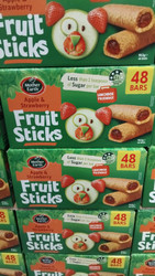 Mother Earth Apple & Strawberry Fruit Sticks 48 Pack | Fairdinks