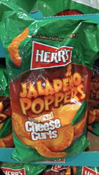 Herr's Jalapeno Poppers Cheese Curls 482G | Fairdinks