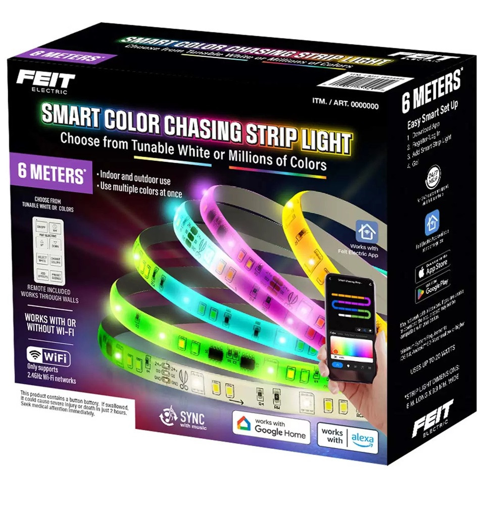 Feit Electric 73708 6インチ LED 壁 D2D BRZ 850L 5K Minidualfld SS 3000L5K ステンレス : Feit Electric - 3000ルーメン 夕暮れから夜明けまで