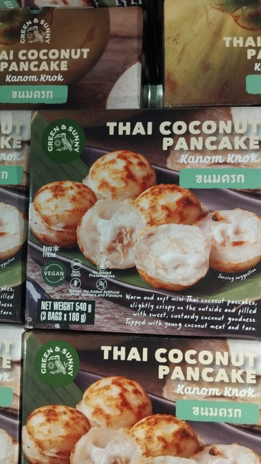 Green & Sunny Thai Coconut Pancakes 540G | Fairdinks
