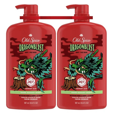 Old Spice Dragon Blast Body Wash 2 x 987ML | Fairdinks