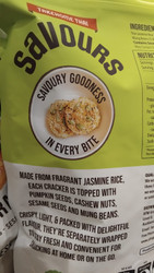 Takehome Thai Savours Rice Crackers 160G | Fairdinks