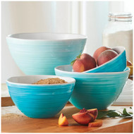 Pandex Mixing Bowl with Lids 4 Piece Set - Blue | Fairdinks